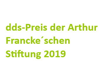 Auszeichnung „Unternehmertalent 2019“ dds-Preis der Arthur Francke´schen Stiftung